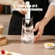 thumbnail image 4 of Espumador de Leche | Batidor de Café Portátil Recargable de 3 Velocidades - Espumador y Cremador Eléctrico Portátil | Plástico Blanco de 25,4 X 3,5 Cm | 1 Unidad | para Lattes, Capuchinos, Huevos y S, 4 of 6