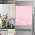 thumbnail image 3 of GZHJMY Floral Pink Rose Flower Large Dishwasher Magnet Magnetic Cover 20x26 in Refrigerator Sticker Washer Kitchen Home Decor, 3 of 5