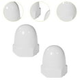 thumbnail image 6 of YWMJZEU 2 Pieces Ceramic Toilet Bolt Covers Elegant Practical Useful Toilets Decoration White, 6 of 9