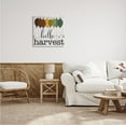 thumbnail image 2 of Stupell Indtries Hello Harvest Greeting Autumn Leaves Foliage Illtration,24 x 24,Design by CAD Designs, 2 of 6