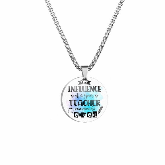 Teacher Appreciation Gifts Thank You Necklace for Teacher Unique Teacher Gifts for Christmas Valentines Day Retirement of School End of School Year First