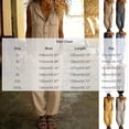 thumbnail image 3 of Guluxicc Womens Hooded Linen Jumpsuit Sleeveless Button Down Utility Pockets Tapered Leg Casual Loose Summer Vacation Overalls, 3 of 7