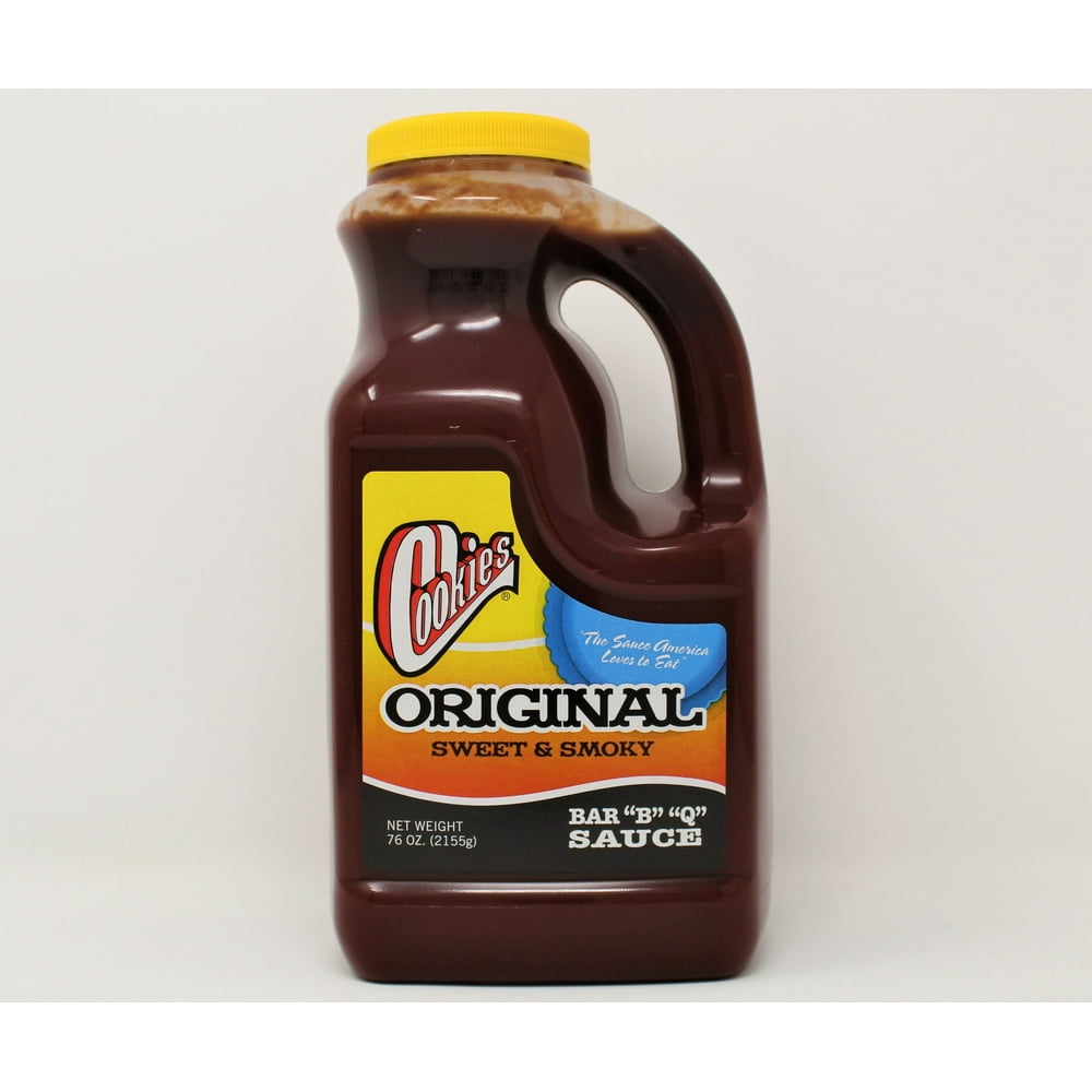 Cookies Original Sweet & Smoky Flavor Barbeque Sauce, 76 oz Walmart