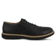 thumbnail image 4 of Spring Step Men's Bryan Oxfords Black Leather Rubber 44 M EU 10.5-11 M, 4 of 4