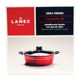 thumbnail image 4 of Cacerola de 28 cm Lamex con antiadherente y tapa de vidrio, 4 of 4