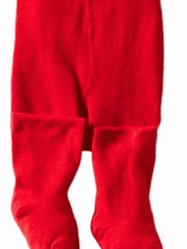little girls red tights