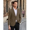 thumbnail image 4 of COOFANDY Mens Linen Casual Blazer Slim Fit Sport Coat Two Button Summer Suit Jacket Lightweight Business Sport Jacket, 4 of 6
