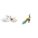 thumbnail image 1 of estatua de resina de cisne,Figuras de cisnes,estatuas,decoración para el hogar,bodas y fiestas.,Escultura de resina,adorno artístico,centro de mesa,Estatua de pavo real,Estatua de pavo, 1 of 8