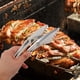 thumbnail image 5 of Pinzas de acero inoxidable para servir, pinzas de cocina, herramienta para servir comida tipo buffet, pinza para pan, para casa, restaurante, portátiles y fáciles de transportar, 5 of 7