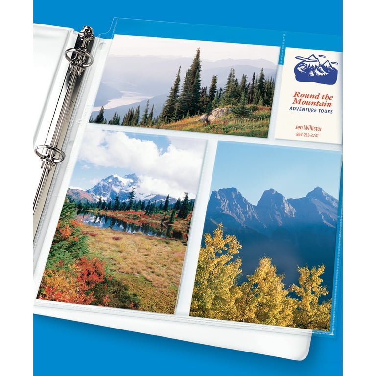 Avery Photo Storage Pages, 3-Hole Punched - 10 pack