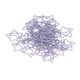 thumbnail image 1 of 100 clips de papel con forma de estrella de cinco puntas, color morado, resistentes, portátiles para clasificación de archivos de notas de oficina, 1 of 12