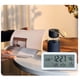 thumbnail image 3 of Cateissary Reloj despertador LCD de escritorio para interiores, termómetro de repetición, higrómetro de noche, calendario para dormir, relojes Decoración del hogar, 3 of 6