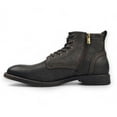 thumbnail image 4 of Windsorsmith Mens Brown Leather Casual Chukka Ankle Desert Boots - Sebastien, 4 of 8
