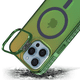 thumbnail image 2 of Funda Case Carcasa Tornasol Color Verde Con Soporte Premium Para iPhone 15 PRO Compatible Con Magsafe., 2 of 7