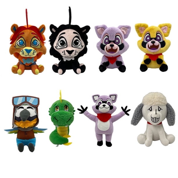 Juguete de Peluche de parque Indigo Kawaii para niños, animales de Peluche de Anime, muñeca Rambley suave, regalos de Navidad, cumpleaños