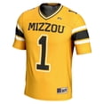 thumbnail image 2 of Youth GameDay Greats #1 Gold Missouri Tigers Football Jersey, 2 of 4