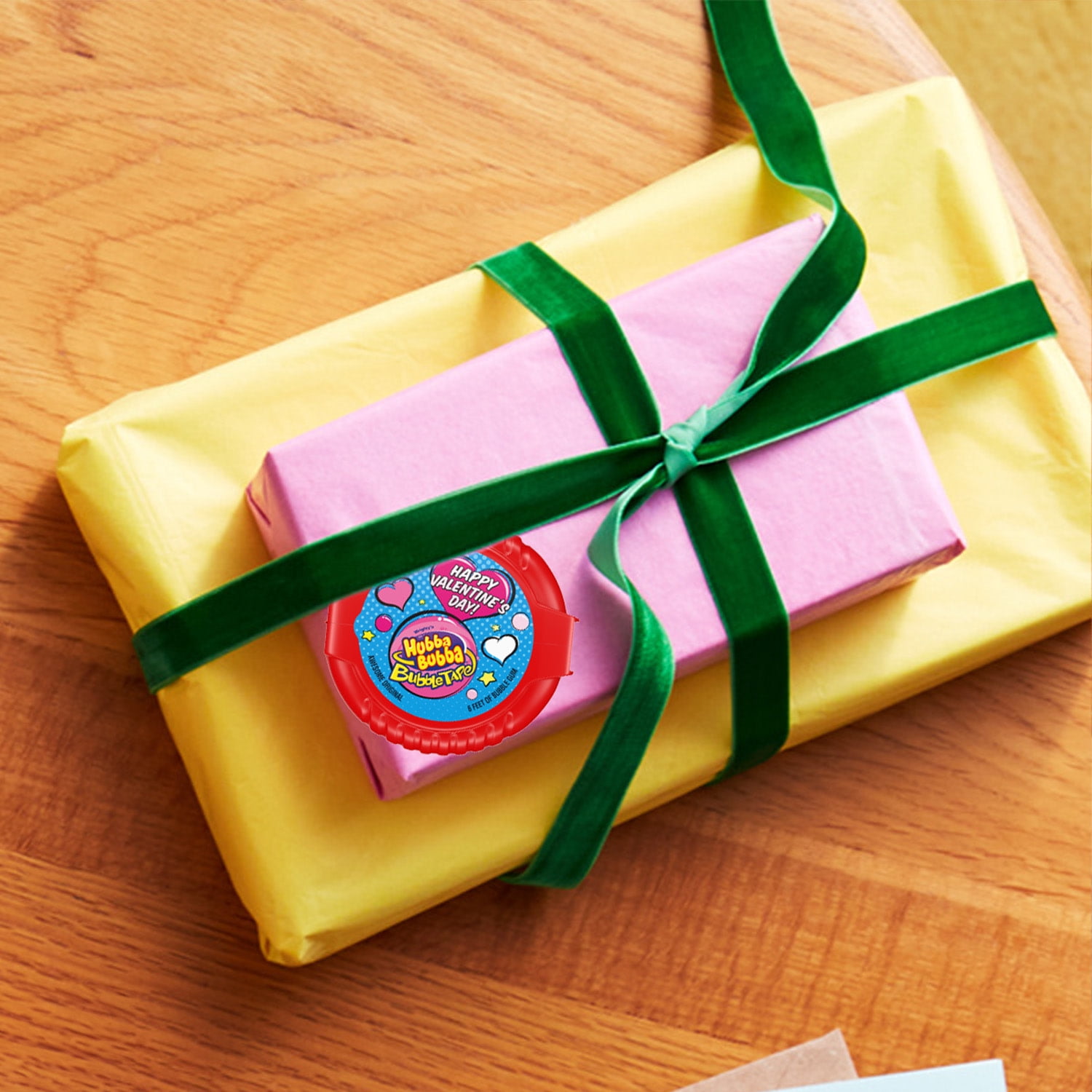 Hubba Bubba Valentine's Day Bubble Tape Chewing Gum - 2 oz Pack