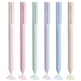 thumbnail image 6 of Haidf 6Pcs Colored Gel Pens, 0.5mm Fine Point Colored Ink Pens, Retractable Aesthetic Pens for Journaling and Note Taking, Smooth Writing, Quick Dry, Classroom Stationery Supplies, 6 Colors, 6 of 9