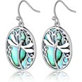 thumbnail image 1 of Pendientes de circonita ovalada geométrica con personalidad sencilla para mujeres y niñas, ZJ8665, 1 of 5