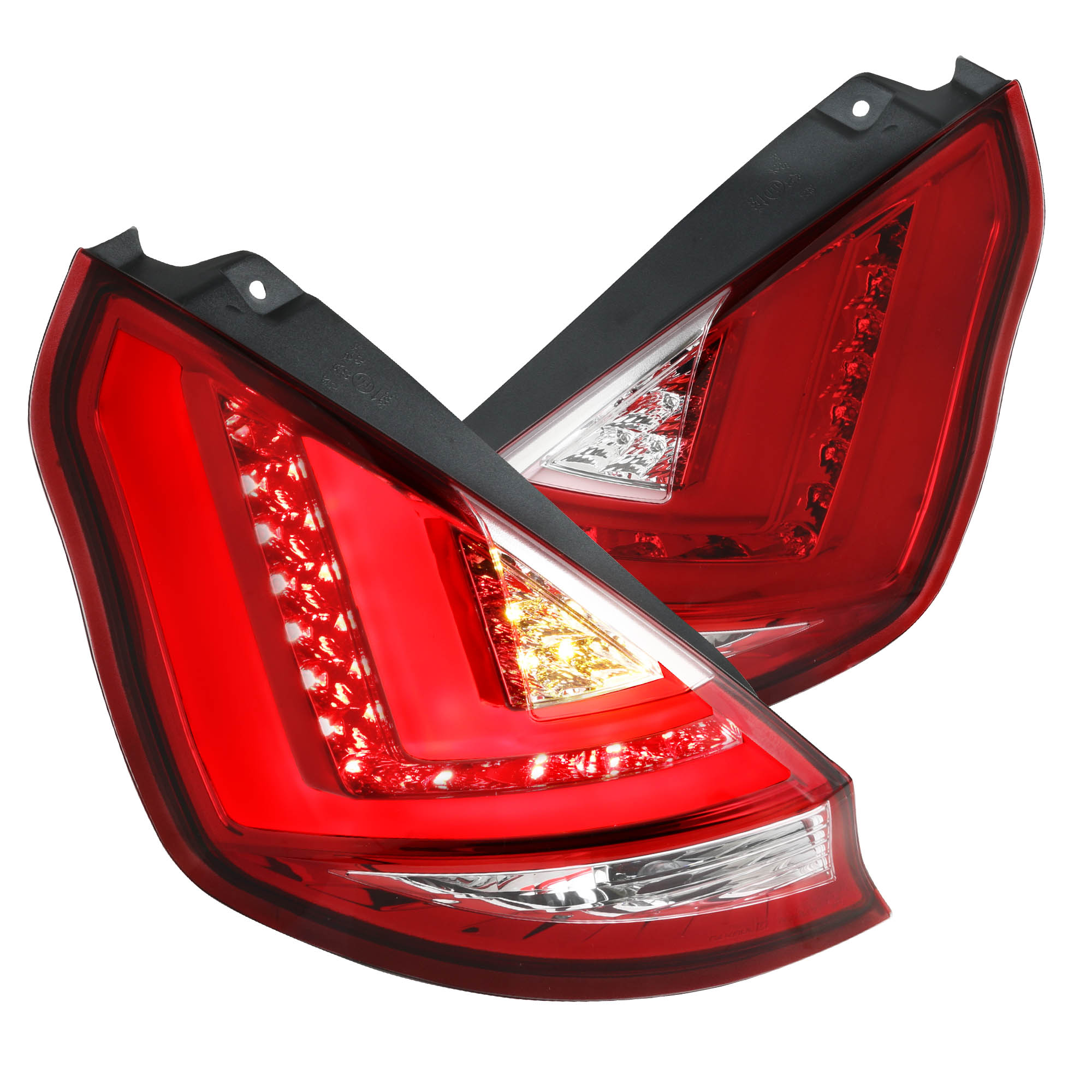 SpecD Tuning LED Bar Tail Lights for 20112013 Ford Fiesta Hatchback