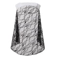 thumbnail image 5 of GRACEART Women Black Lace Veils Nun Style Head Covering Mantilla Church Hallowen Wimple, 5 of 9