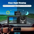 thumbnail image 2 of yeacher Triple-Lens Car Dash Cam with 1080P HD Night Vision, Front/Interior/Rear Recording, WiFi Connectivity, and Multi-Language Support, 2 of 7