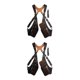 thumbnail image 1 of Eigraketly Y PU hizo varios hombres bolso ajustable pecho resistente al desgarro con arnés de hombro bolso de hombro teléfono marrón oscuro Marron oscuro 2Conjunto, 1 of 1