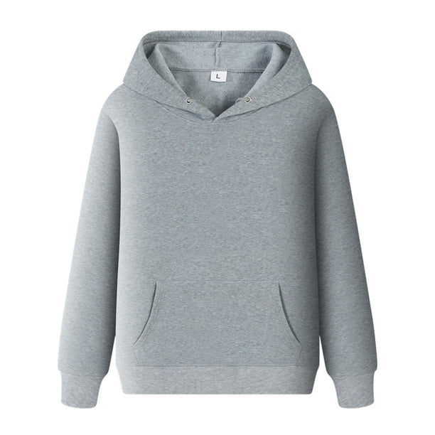 Gibobby Sudaderas con capucha para hombre Moderno Sudadera con cordón para Hombre(Gris,XG)