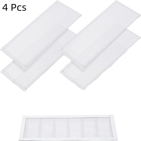 HLONK Magnetic Floor Register Vent Covers 4 x 10 inch Stronger Magnet Vent Mesh