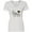 AA-White, variant on Inktastic Well Bless Your Heart with Leopard Print Women's V-Neck T-Shirt