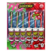Juicy Drop Christmas Candy Canes with Candy Cane Dip, 6 Count
