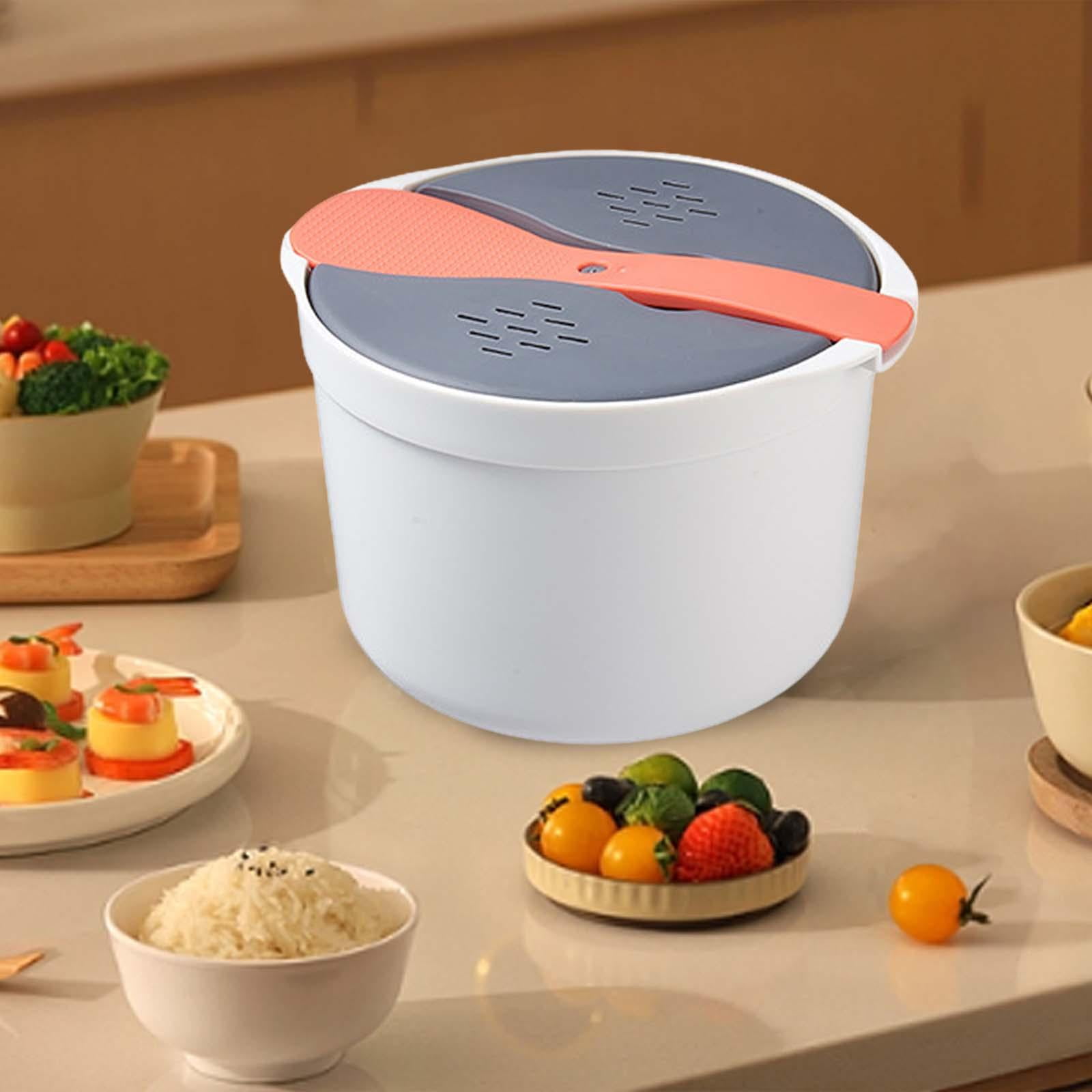 Cuiseur Vapeur Micro-ondes - Contenant Cuisine Saine Pour Légumes, Riz Et Plats Vapeur Rapides - 4