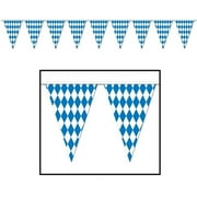Beistle Oktoberfest Pennant Banner - Pack of 12