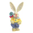 thumbnail image 1 of Estatuilla de paja mayimx figura de conejo de Pascua 35 cm, 1 of 9