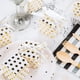 thumbnail image 3 of AWELL Caja de dulces de regalo blanca a granel con puntos dorados 2x2x2 pulgadas con cinta Caja de regalo para fiestas Puntos dorados Paquete de 50, 3 of 5