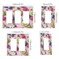thumbnail image 2 of Yayeee Rocker Switch Wall Plate 3-Gang 6.5"x4.6" Home Decorative Outlet Cover, Pink Blueberries, 2 of 6