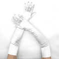 thumbnail image 3 of Mens Gloves for Cold Weather Winter Fashion Fur Knit Warm Plush Soft Upgraded Touch Screen Womens Mittens White, 3 of 3