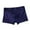 navy blue, variant on Ohufall Mens Underwear Ice Silk Thin Style Traceless Boxers Business Breathable Men's Summer Comfortable Boxers Clearance