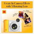 thumbnail image 6 of Kodak Smile+ Wireless 2x3 Digital Instant Print Camera with Effect Lenses, White, 6 of 9