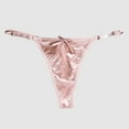 thumbnail image 6 of GEWSEY Woman Lingerie Sexy Adjustable Thong G-String Panty Women's Hipster Bikini Underwear Panties Briefs Lingerie (Light Pink, M), 6 of 6