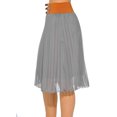 thumbnail image 2 of Just Love Skirts / Pleated Skirt (Grey, Medium), 2 of 3