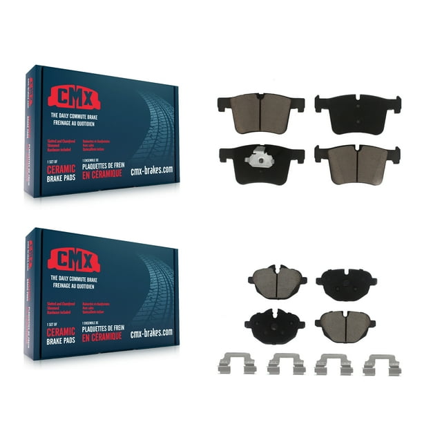 CMX Front Rear Ceramic Brake Pads Kit for Car BMW X3 X4 KCX-100391