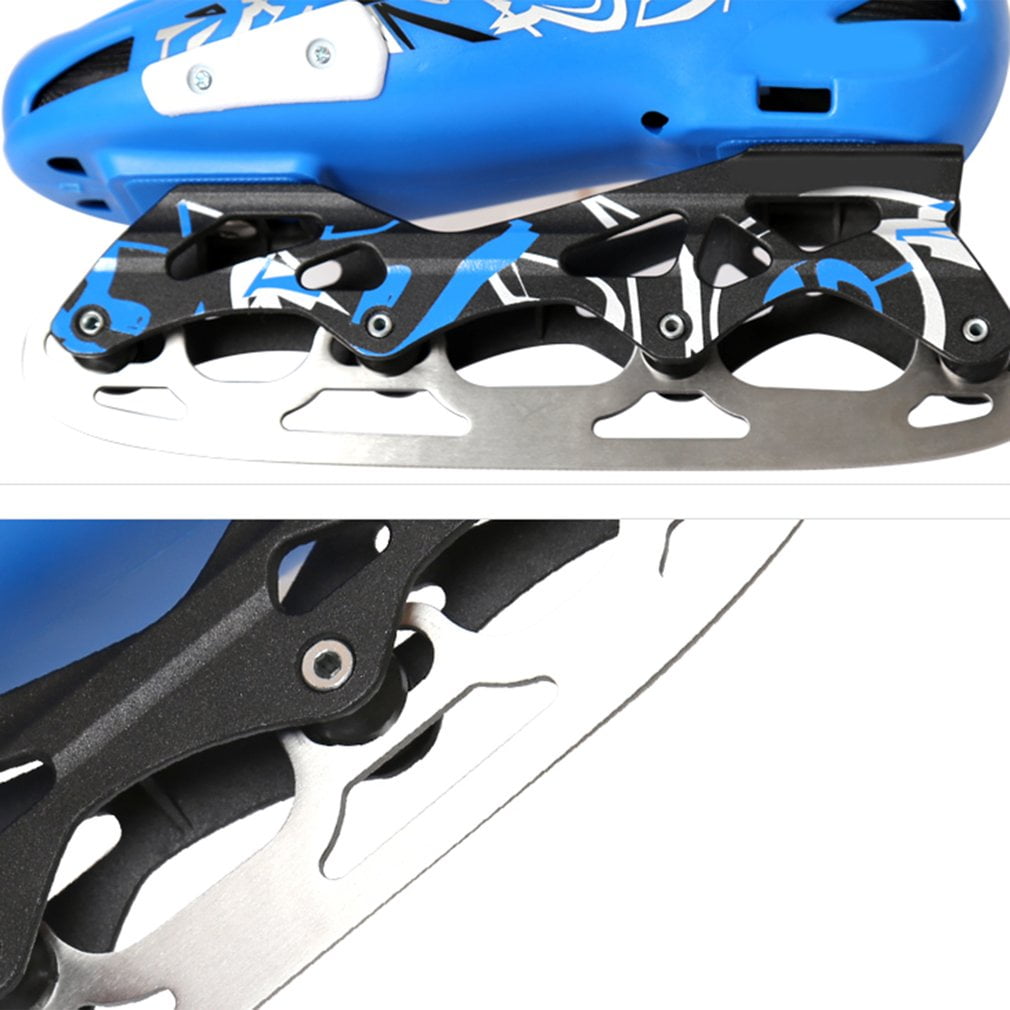 1 Pair Replaceable Roller Ice Skating Skate Blade Multipurpose Shoes