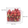 thumbnail image 4 of ToyKingdee Six-Pointed Star Christmas Ball Decoration, Mini Shiny Matte Christmas Tree Hanging Ornament Star Xmas Ball Decor, 4 of 4
