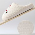 thumbnail image 6 of Snowman Fuzzy Slippers for Women Men House Shoes Christmas Slippers with Non- Sole for Indoor and Outdoor Comfort, 6 of 9
