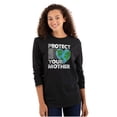 thumbnail image 3 of Love Your Mother Earth Cute Go Green Long Sleeve TShirt Men Women Brisco Brands S, 3 of 6