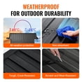 thumbnail image 6 of VEVOR Truck Bed Mat, Compatible with 2019-2024 Chevrolet Silverado/GMC Sierra 1500,TPE Truck Bed Liner Mat Fits for 5.8FT Bed,Thick and Heavy-Duty Bed Mat Car Accessories for All-Weather Protection, 6 of 9