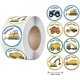 thumbnail image 2 of Construction Vehicle Sticker Label, Trucks Excavators Tractors Reward Stickers,Great for Party Favors, Teacher AwardEnvelope Seals,Goodie Bags, 2 of 4