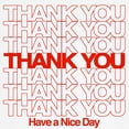 thumbnail image 3 of CafePress - Thank You Have A Nice Day Baseball Jersey - Cotton Baseball Jersey, 3/4 Raglan Sleeve Shirt, 3 of 4