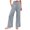Light Ashy, variant on Kelon Women's Casual Pants, Women Wide Leg Palazzo Pants 2026 Summer Casual Loose Elastic High Waisted Flowy Lounge Beach Trousers Work Outfits, S